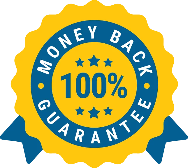 Men’s Growth 60-day money-back guarantee badge